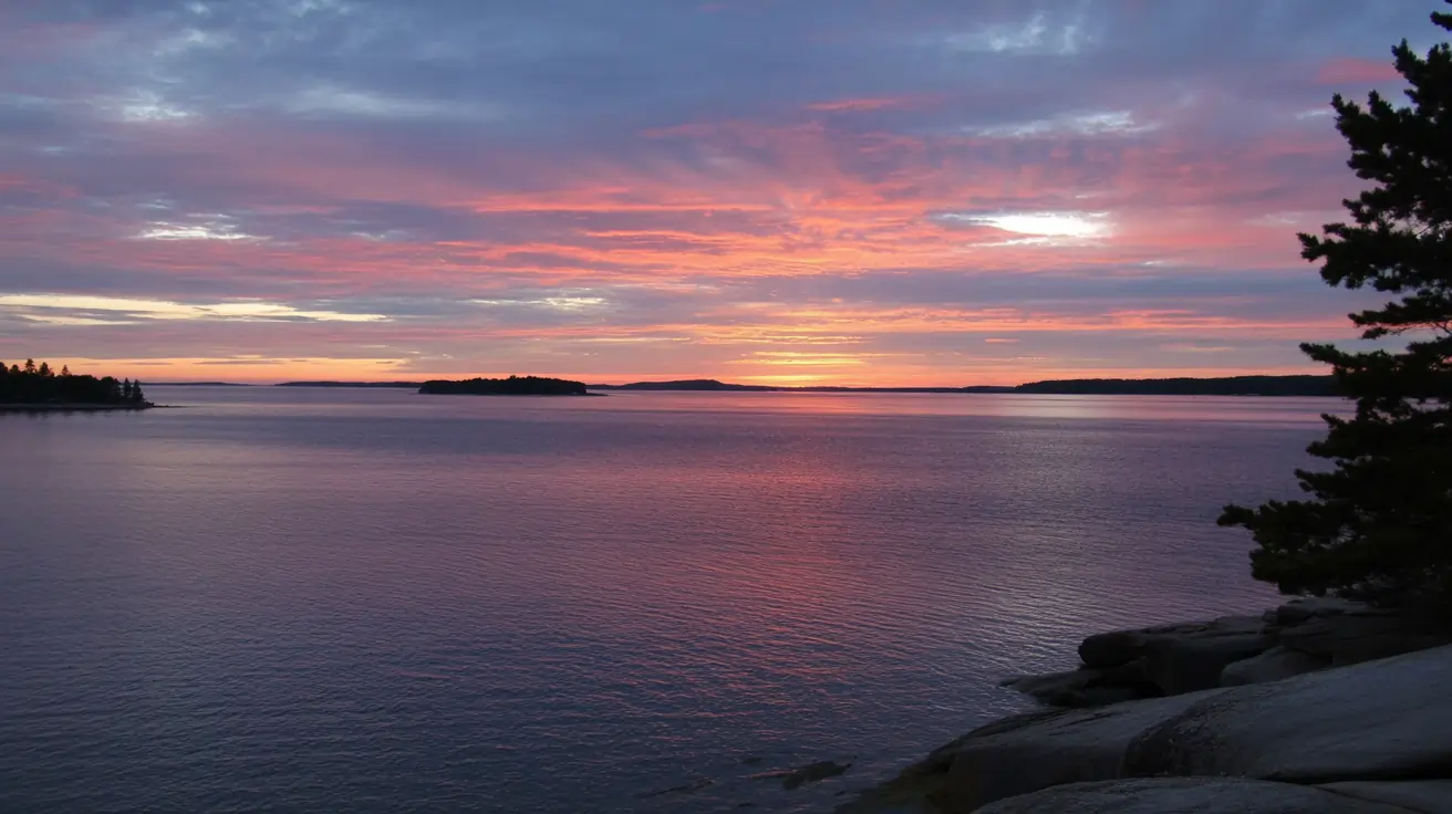 Georgian Bay Fishing Vacation Scenery